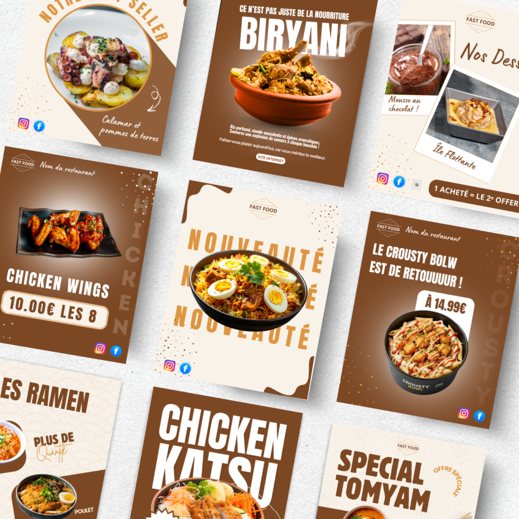 Support site web- Bundle FOOD